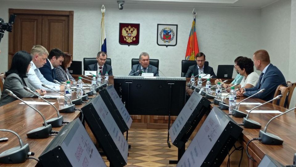 Заседание, на котором рассмотрели вопросы модернизации отделений связи "Почты России"