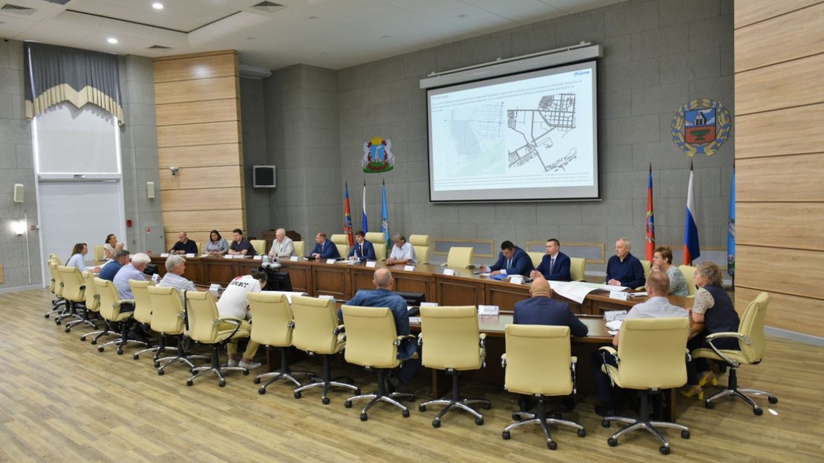 Рабочее заседание в администрации Барнаула