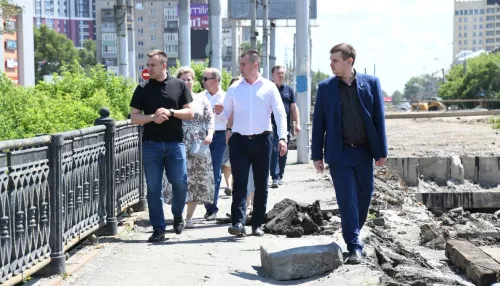 В Барнауле оценили схему движения транспорта в районе Нового рынка