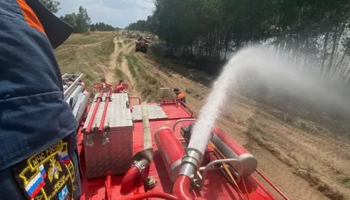 В МЧС рассказали, как борются с бушующими лесными пожарами в алтайских районах
