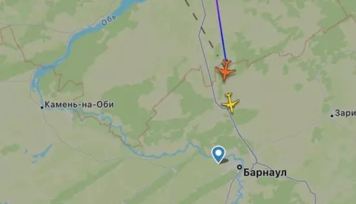 Летевший из Санкт-Петербурга самолет вынужденно приземлился в Барнауле