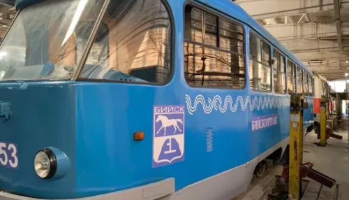Московские трамваи пустят на линию в Бийске в июле
