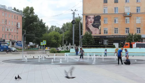 В Барнауле к середине мая запустили первые городские фонтаны