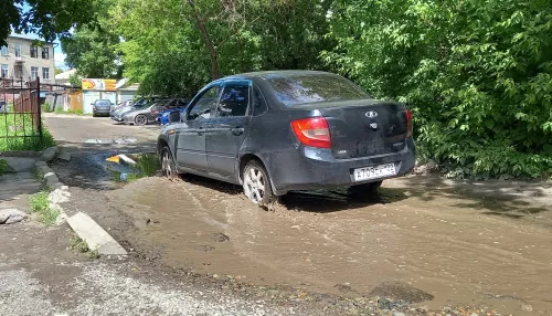 В Барнауле не могут привести в порядок участок бывшего Московского проспекта