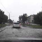 В Барнауле вновь затопило улицу Северо-Западную после ливня
