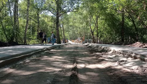 Вернуть парку былую славу: мэр Барнаула проинспектировал работы в Юбилейном