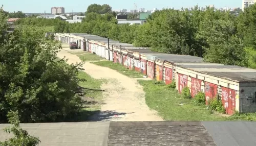 В Барнауле гаражи у моста на Новом рынке решено не сносить