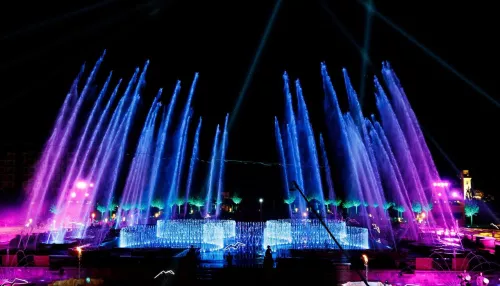 Сбер установил в Дербенте крупнейший в России фонтан