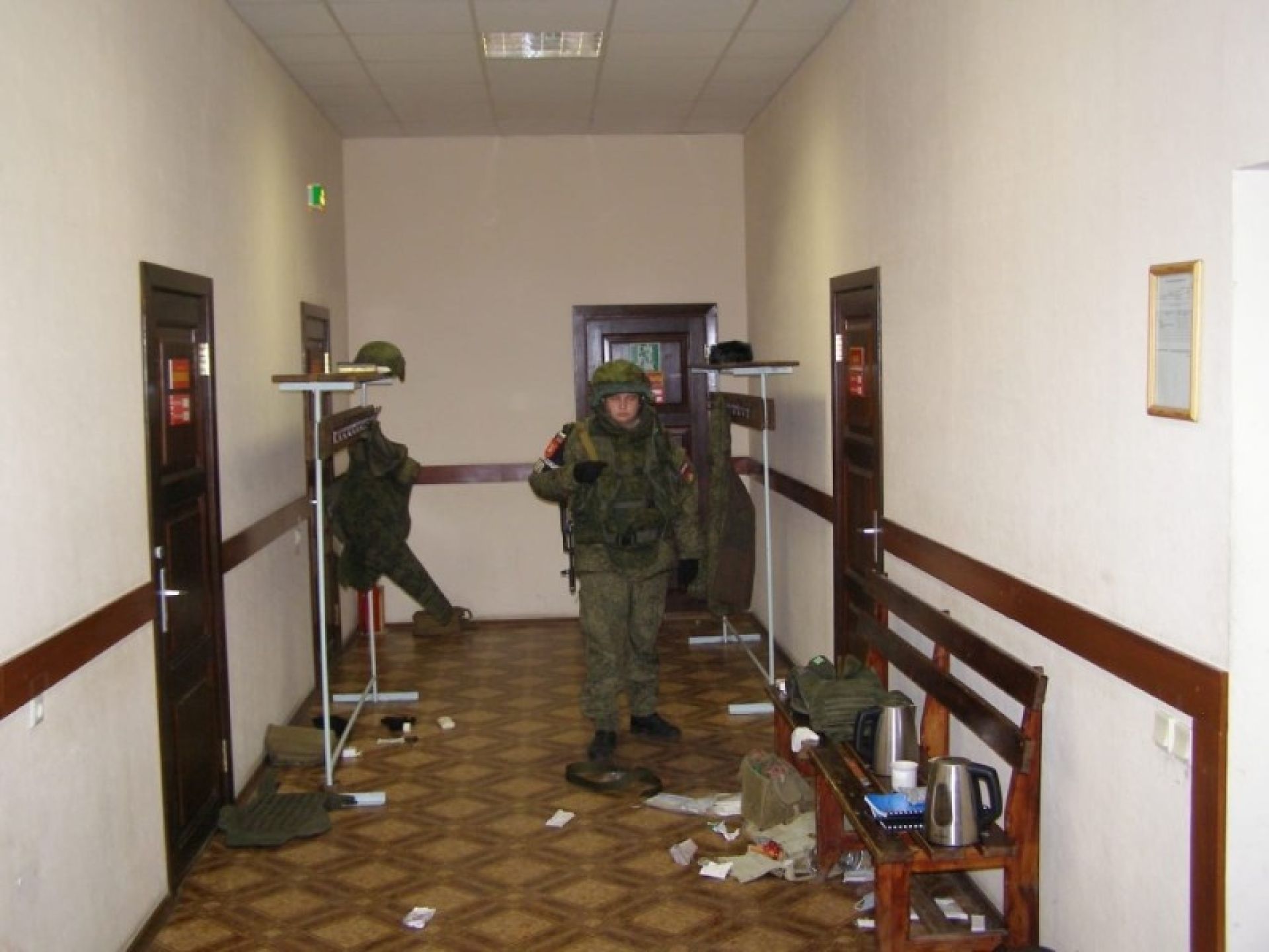 Солдат расстрелял 8 человек в Забайкалье. Коридор воинской части. Воинская часть 46317