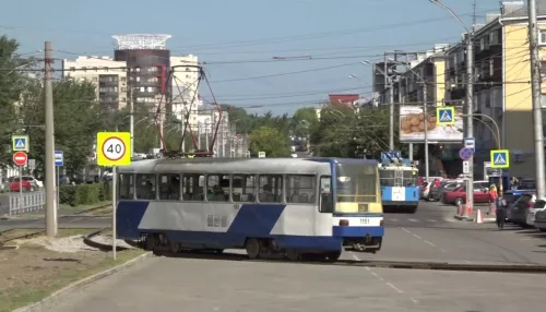В Барнауле изменили трамвайный маршрут из-за неполадки на подстанции