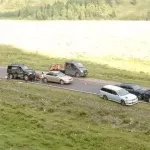 На Алтае произошло массовое ДТП с участием шести автомобилей