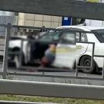 В Барнауле иномарка влетела в стоящую на дороге фуру