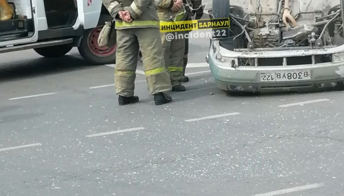 31 июля 2024. Вчерашняя авария в Барнауле.