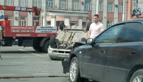 В полиции рассказали подробности ДТП в центре Барнаула