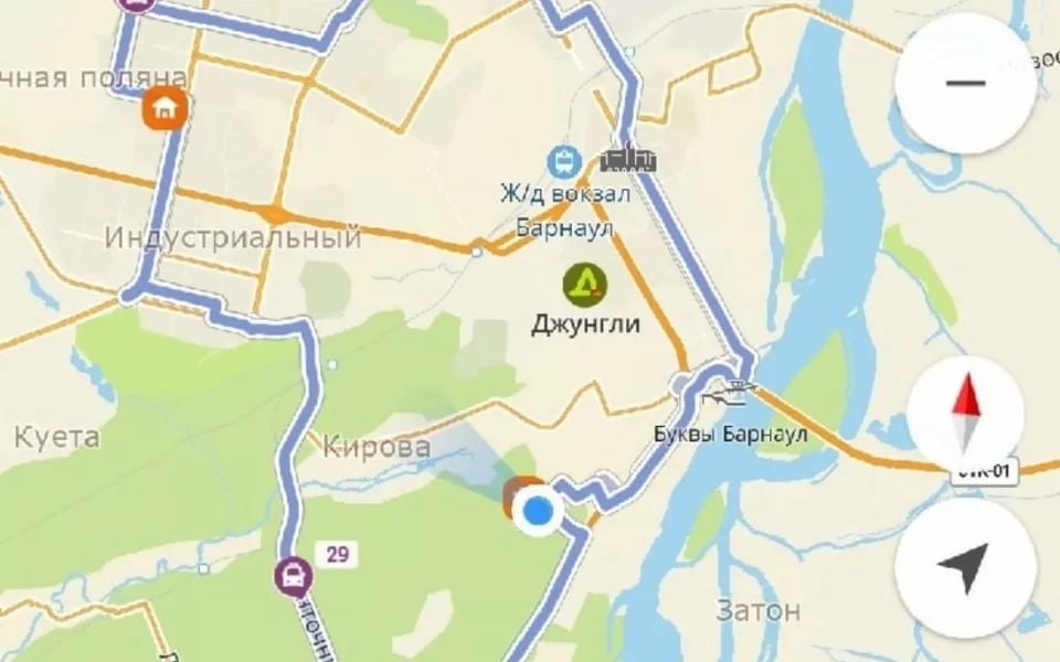 Жители Барнаула жалуются на работу редкого маршрута 29