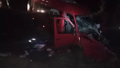 Пострадавшие в ДТП пассажиры микроавтобуса ехали из Алтайского края на барахолку