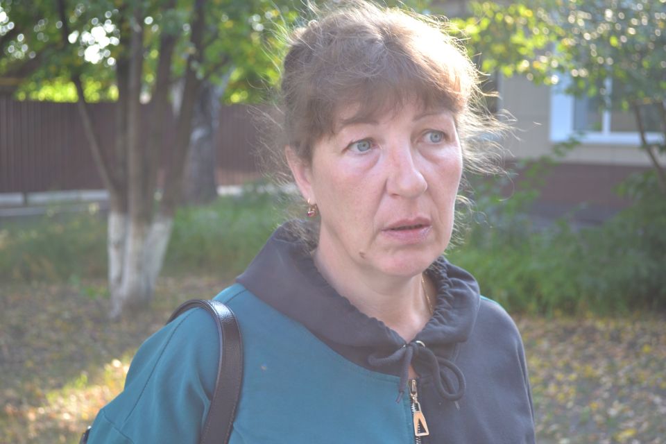 Мать погибшей Полины Оксана Дмитриева