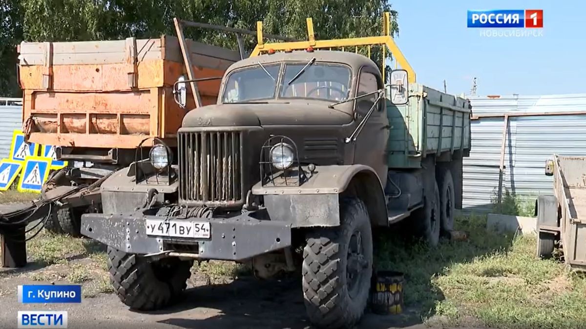 Автомобиль для новосибирского музея