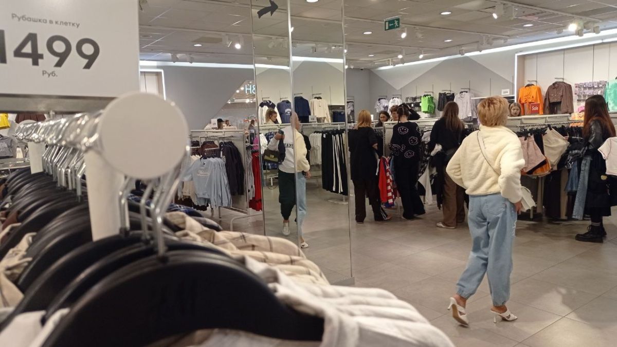 Открытие магазина H&M в Барнауле
