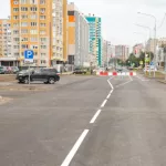 В Барнауле новую дорогу почти за 60 млн рублей построили на улице Сиреневой