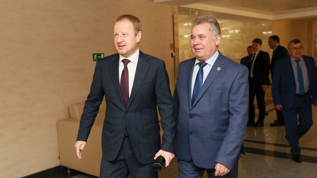 Виктор Томенко и Александр Романенко