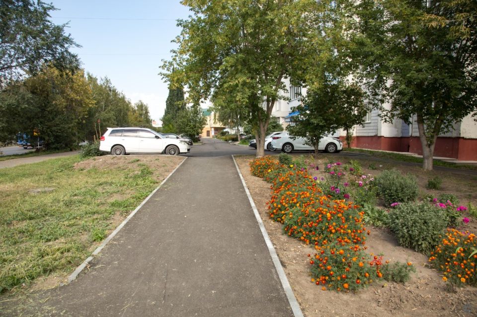 Благоустройство жилых дворов в Барнауле