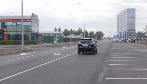 Новую автомобильную дорогу построили на улице Сиреневой в Барнауле