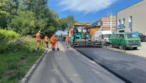 Какие дороги отремонтировали в Ленинском районе Барнаула в 2022 году