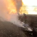 Жаркая и сухая погода в Алтайском крае привела к росту пожаров