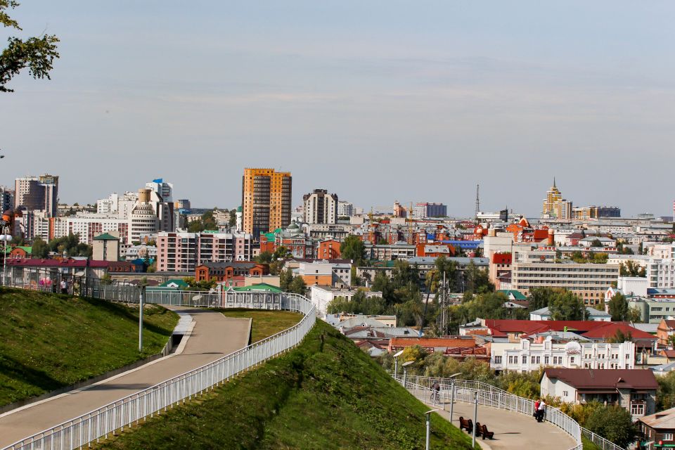 Виды Барнаула. Нагорный парк