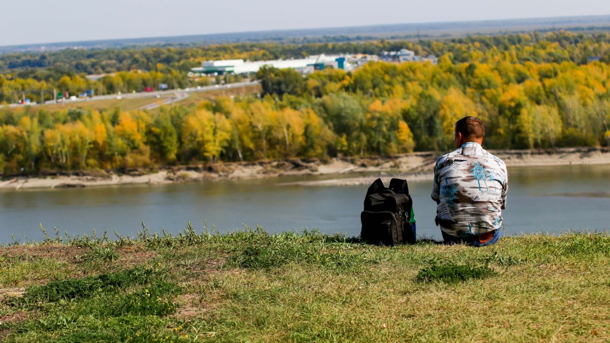 Теплая осень. Барнаул