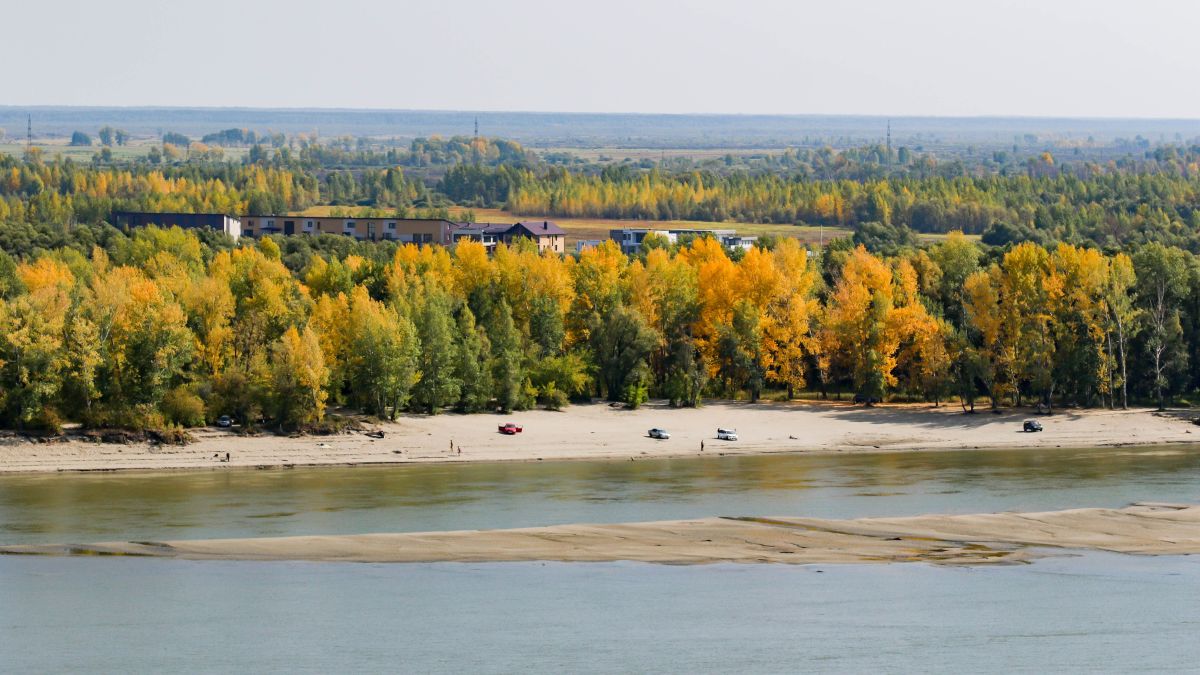 Теплая осень. Барнаул