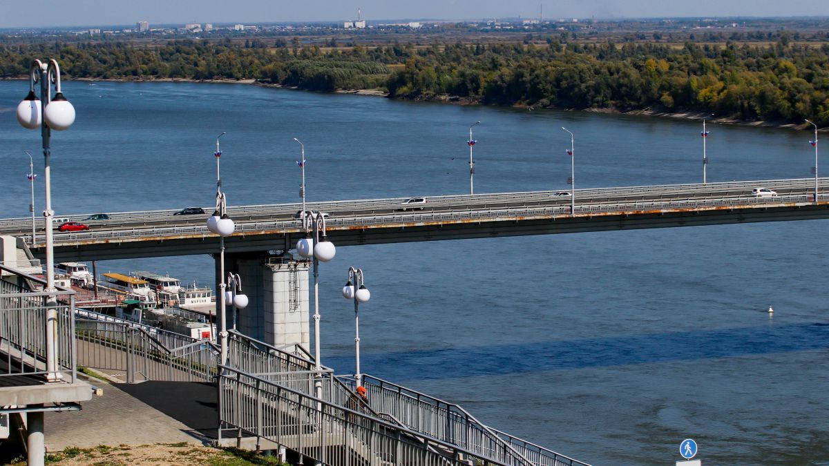 Теплая осень. Барнаул