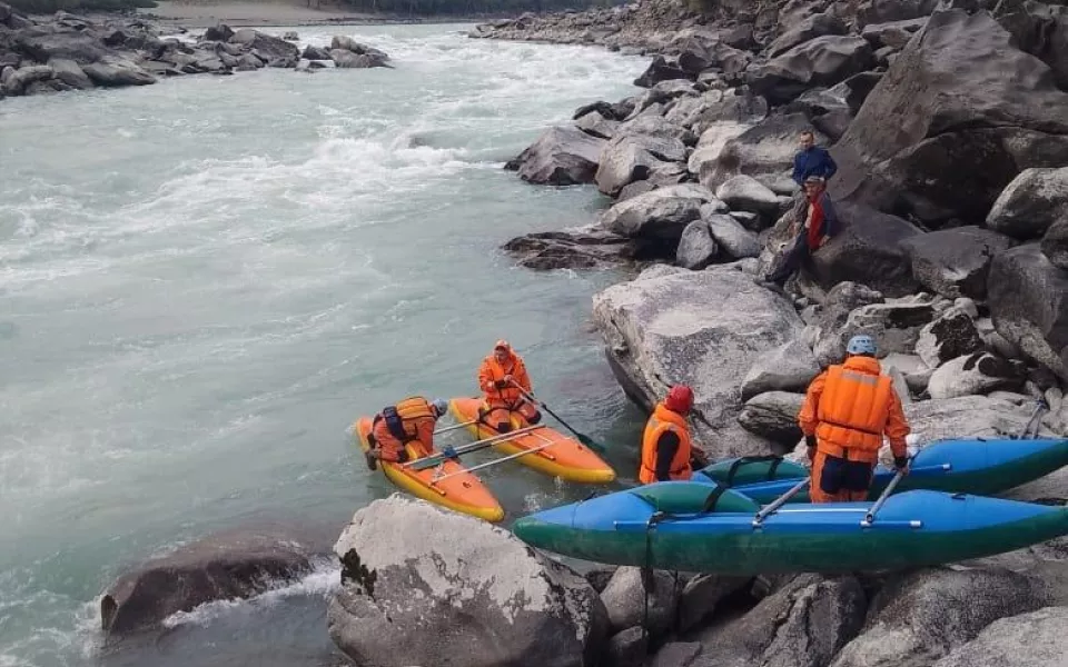 В Горном Алтае нашли тело туриста, утонувшего в Катуни
