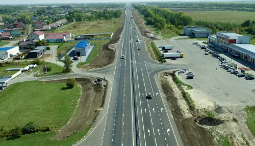 На Чуйском тракте открыли движение по четырем полосам от Новоалтайска