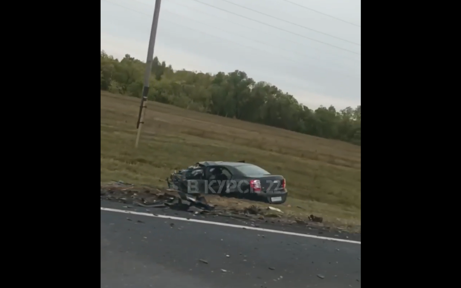 В Алтайском крае 8 сентября произошло смертельное ДТП на трассе - Толк  09.09.2022