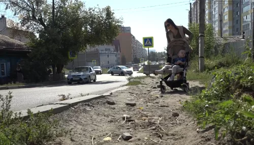 В Барнауле построят долгожданный тротуар в переулке Ядринцева