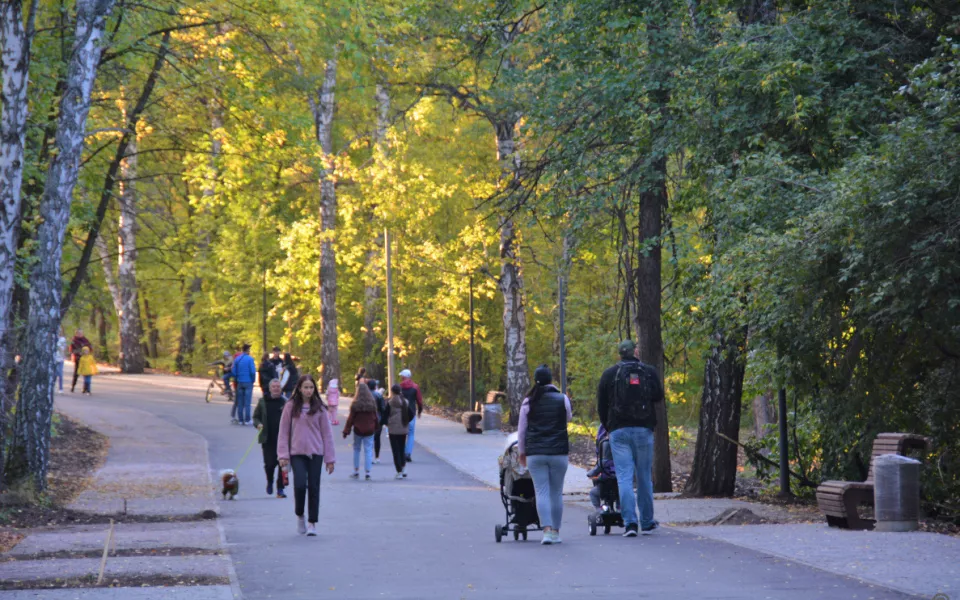 Как в Барнауле приводят в порядок прогулочные зоны и парки. Фоторепортаж