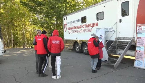 В Барнауле стартовала акция по сбору донорской крови