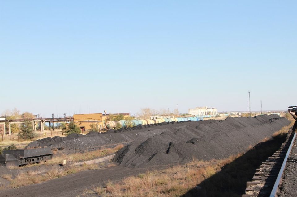 Уголь на ТЭЦ в Яровом