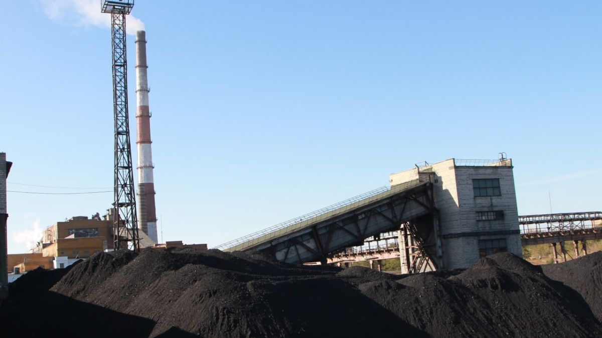 Уголь на ТЭЦ в Яровом