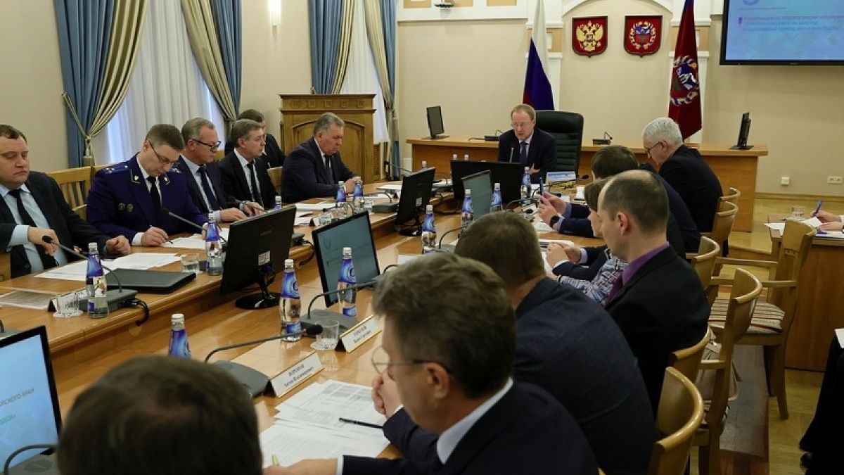 Заседание правительства Алтайского края 