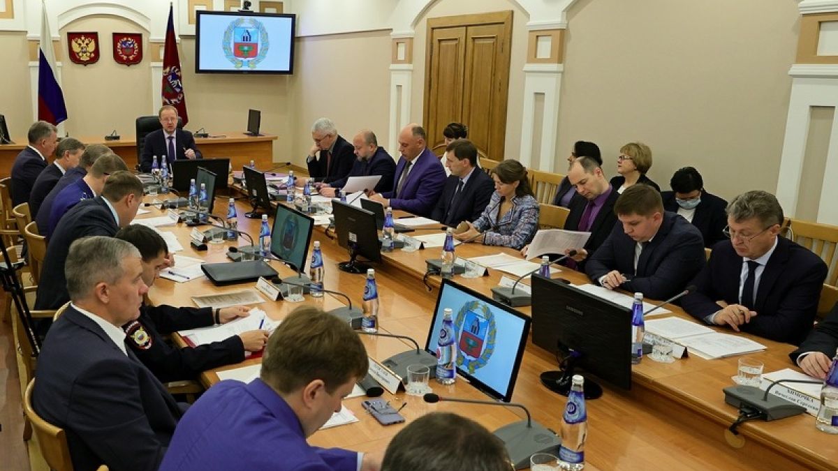 Заседание правительства Алтайского края 