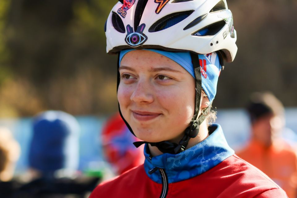 Член юношеской сборной России по биатлону Екатерина Копырина