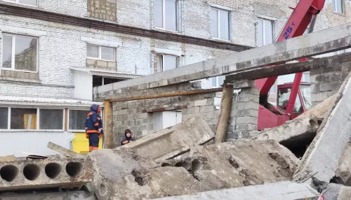 Следком возбудил уголовное дело после обрушения строящегося здания в Барнауле