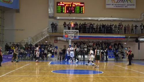 Баскетболисты БК Барнаул вырвали победу в первом домашнем матче