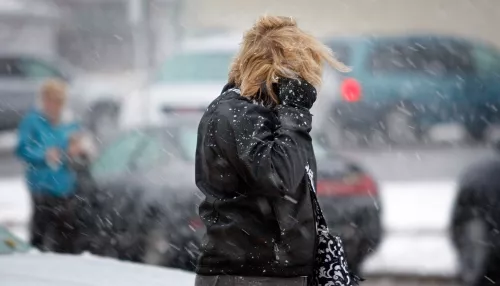 На Алтайский край надвигается трехдневный снежный шторм и метели