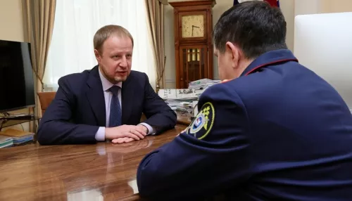 Виктор Томенко встретился с новым главой алтайского следкома