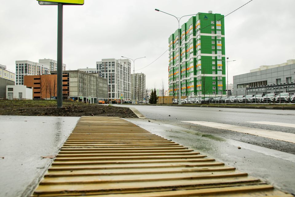 Новая дорога на улице Христенко в Барнауле