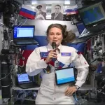 Космонавт Анна Кикина передала привет Алтаю с орбиты Земли
